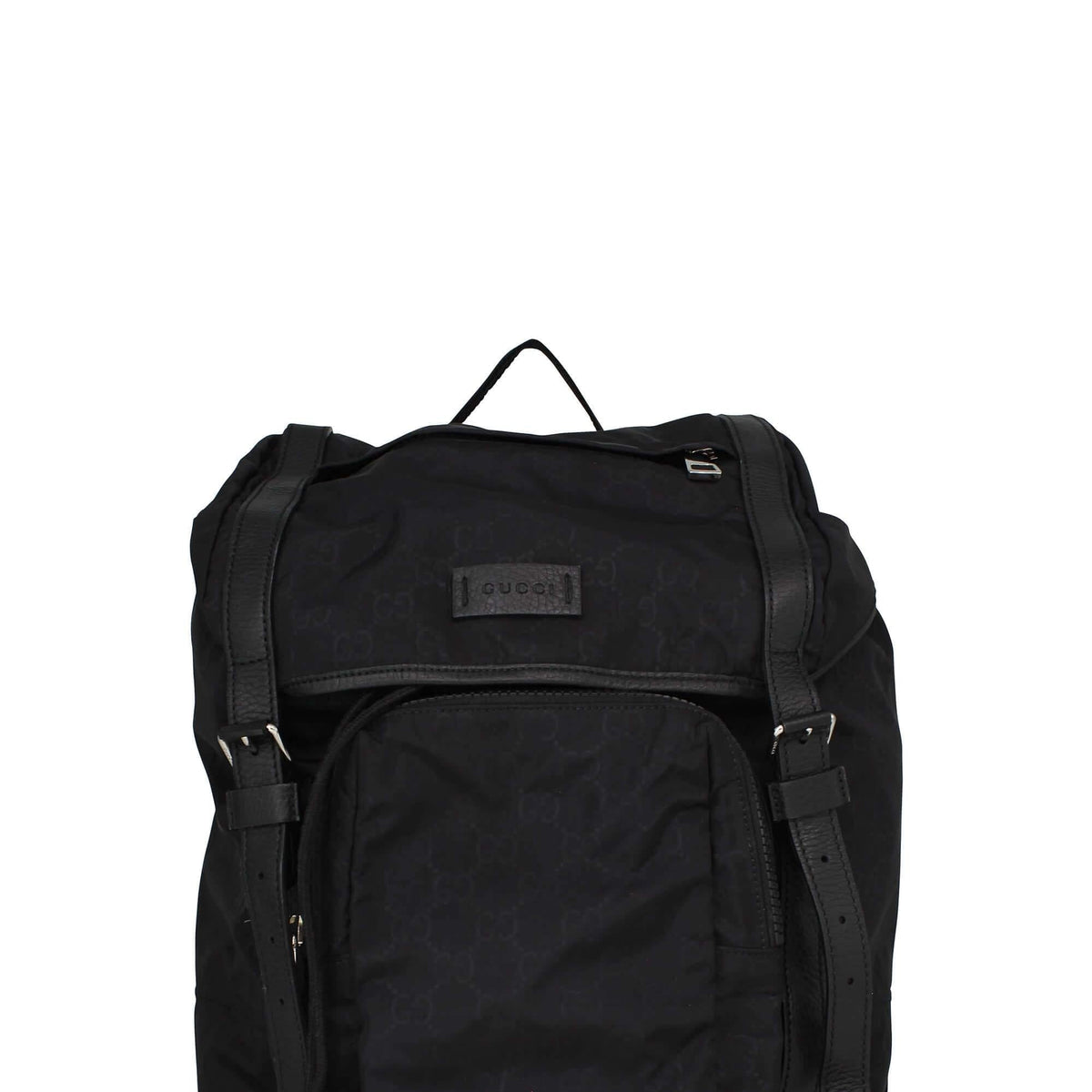 GG Nylon Backpack Black