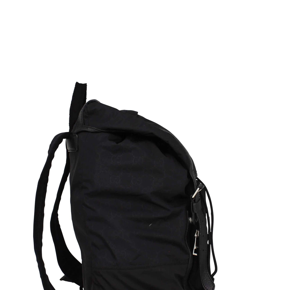 GG Nylon Backpack Black