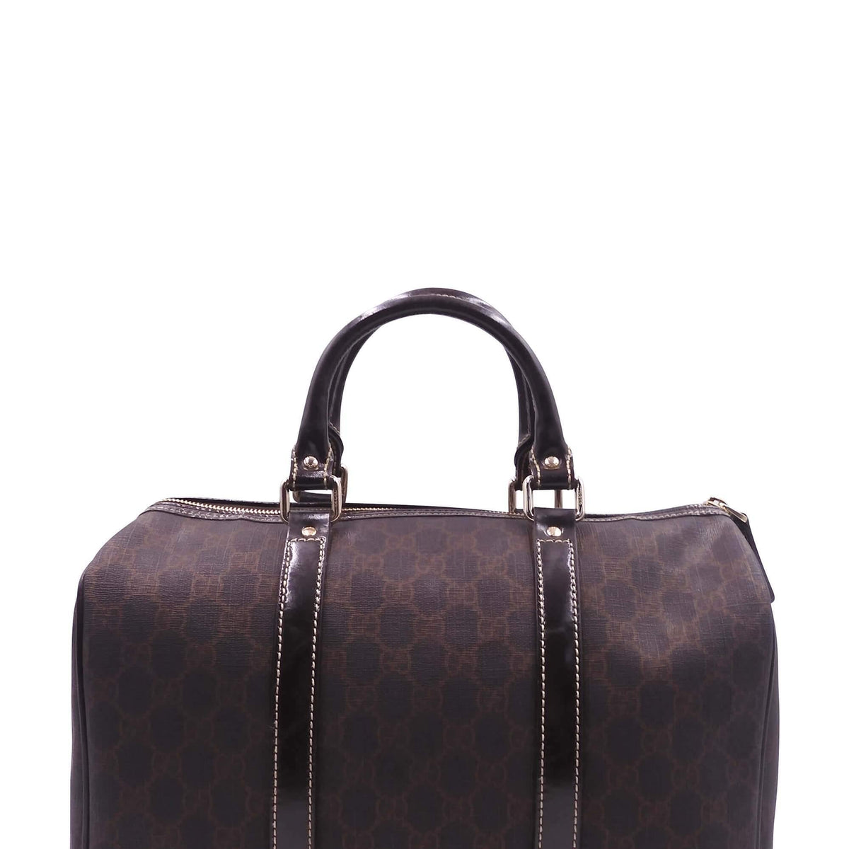 GG Supreme Joy Boston Bag Brown