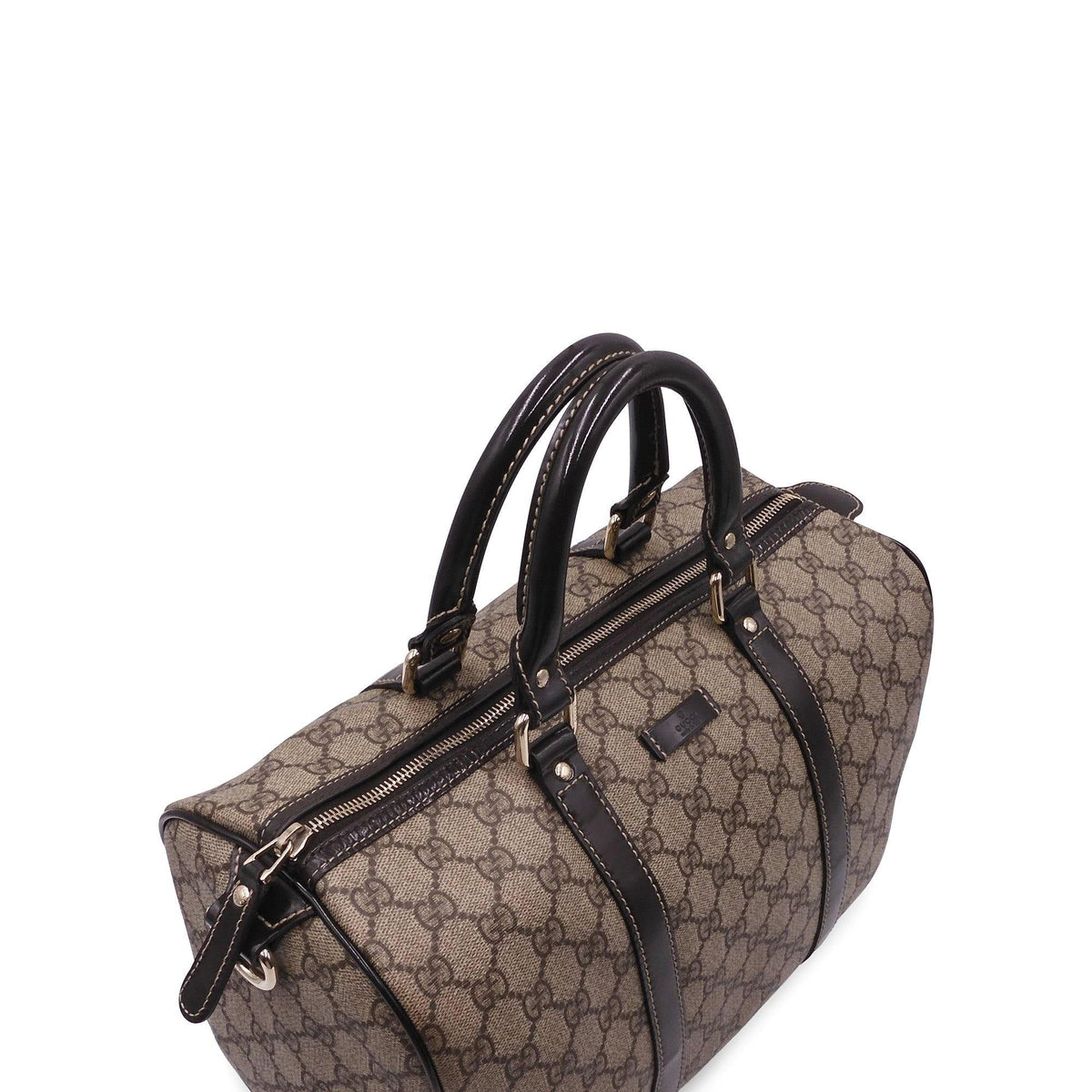 GG Supreme Joy Boston Bag Brown