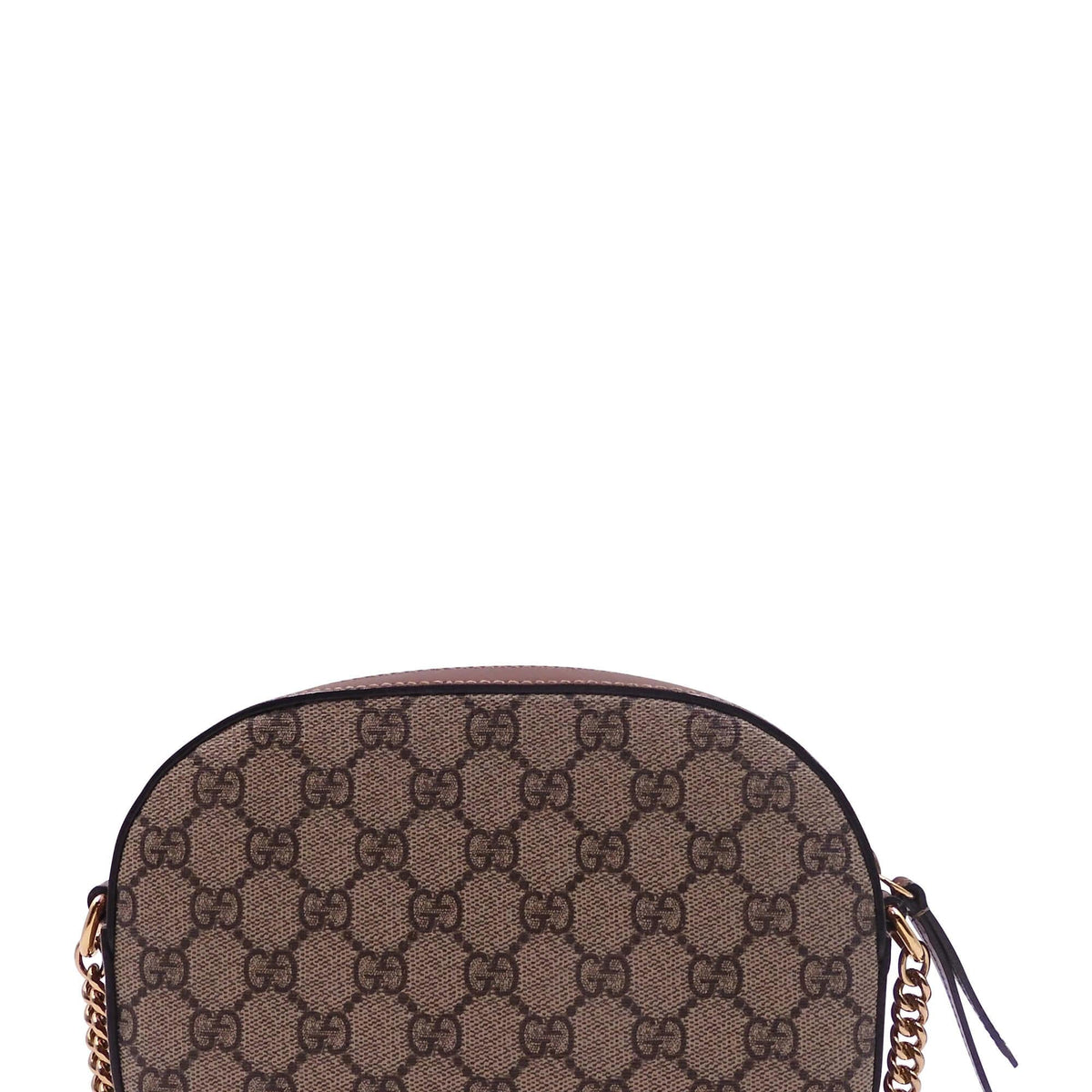 GG Supreme Mini Chain Bag Brown