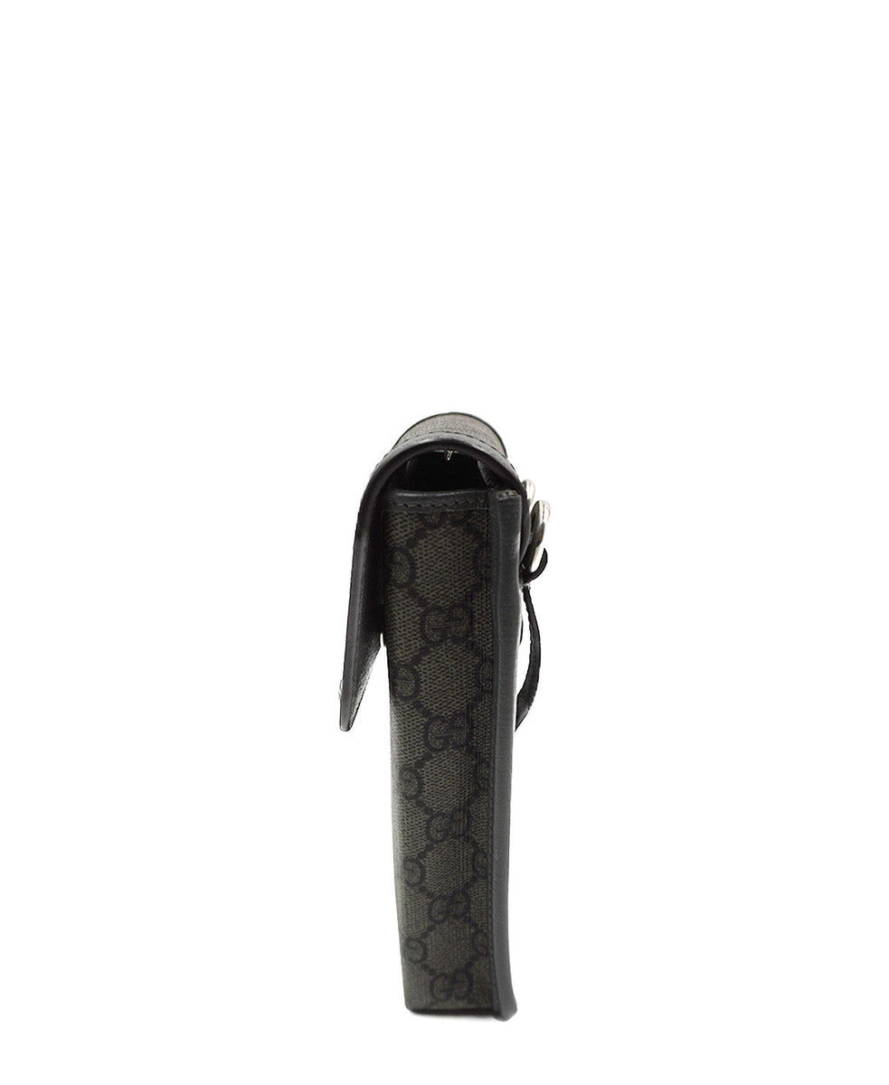 GG Supreme Ophidia Phone Crossbody Grey