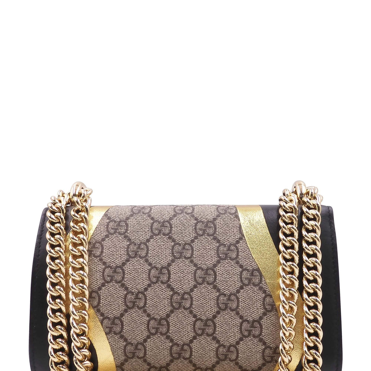 GG Supreme Small Padlock Bag Black Multicolor