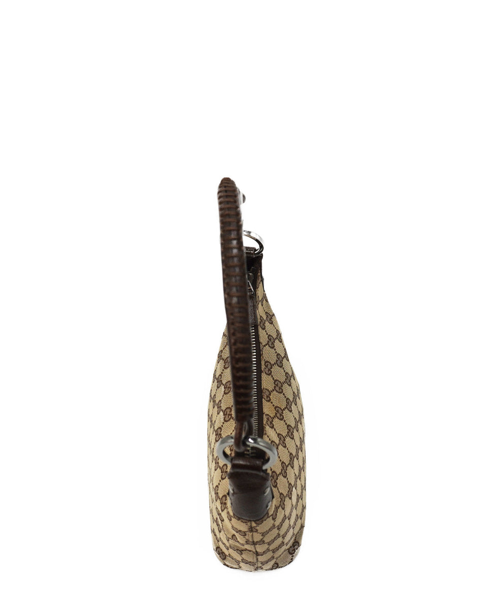 GG Canvas Hobo Brown