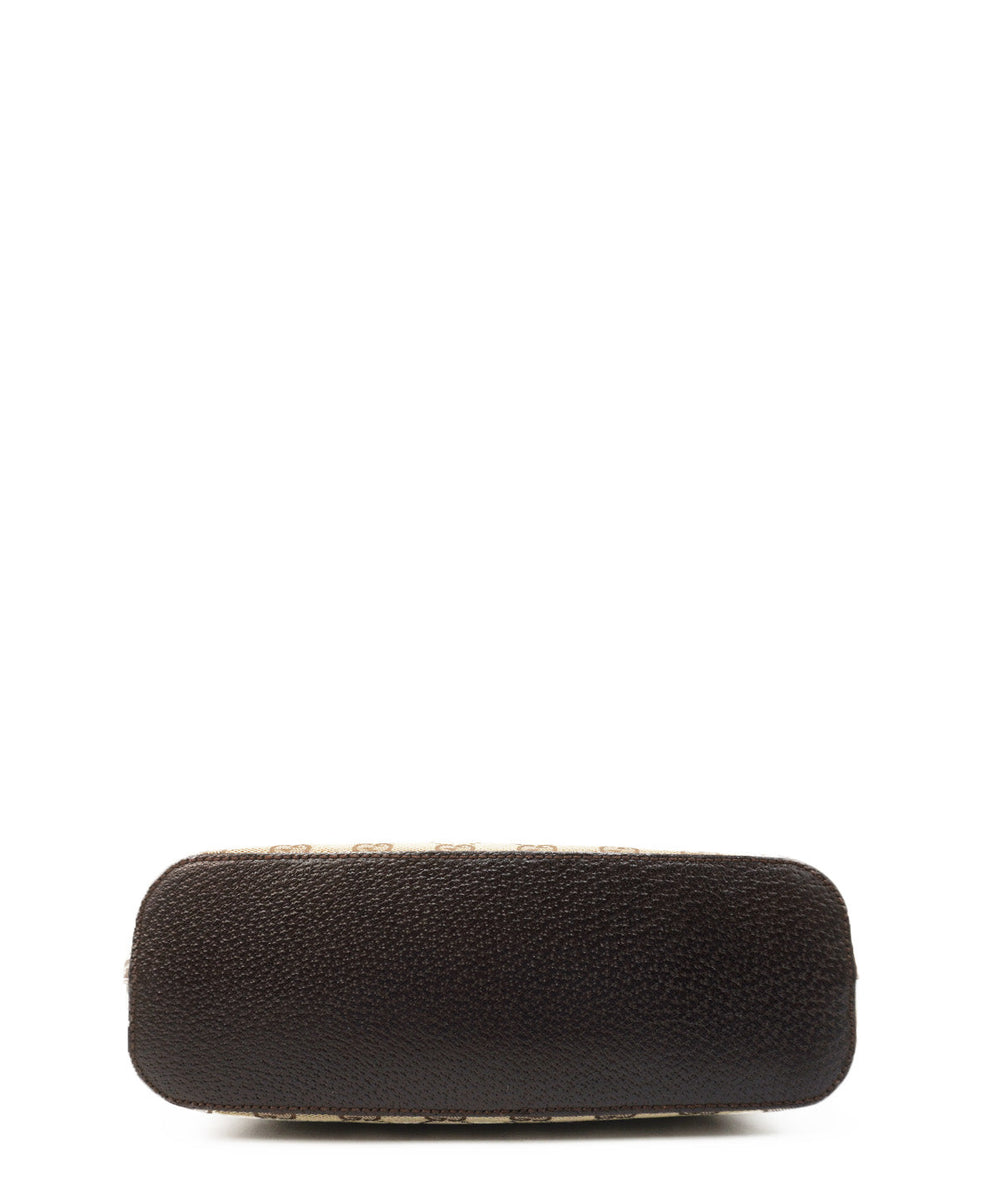 GG Canvas Hobo Brown