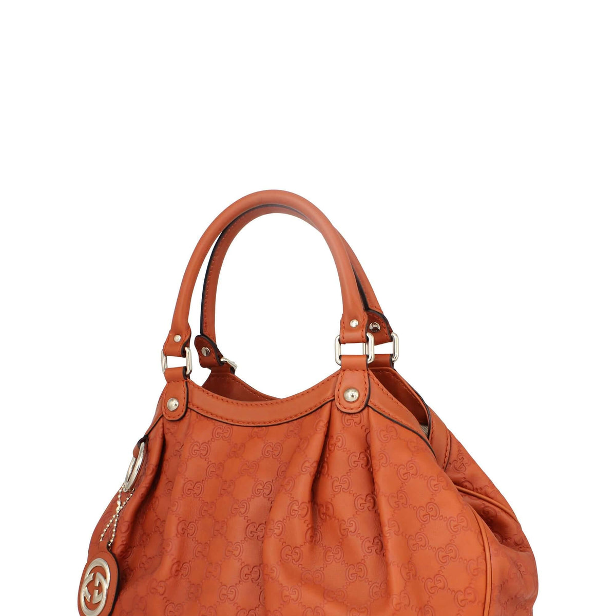 Guccissima Sukey Tote Orange