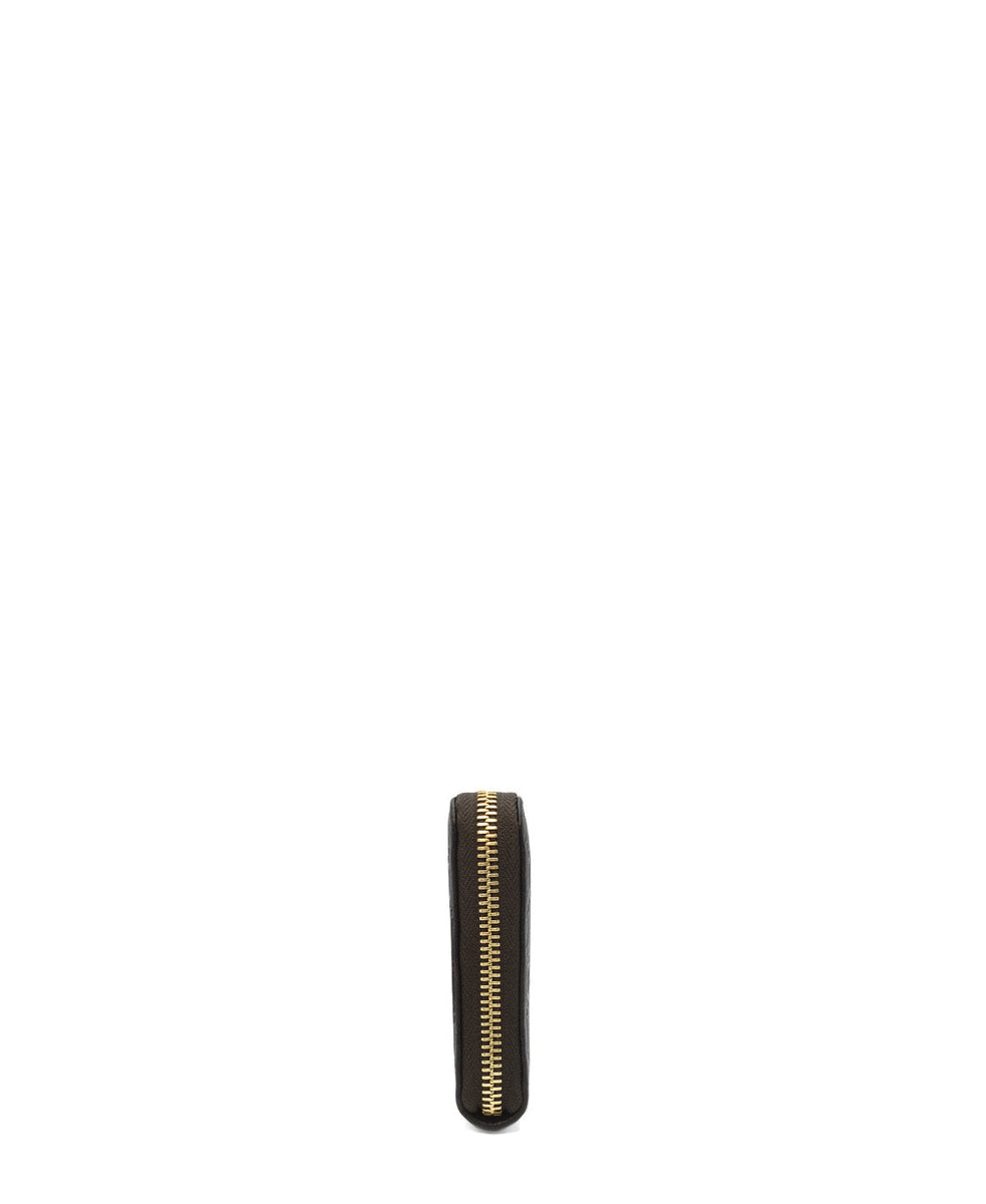 Guccissima Bamboo Tassel Zip Wallet Black
