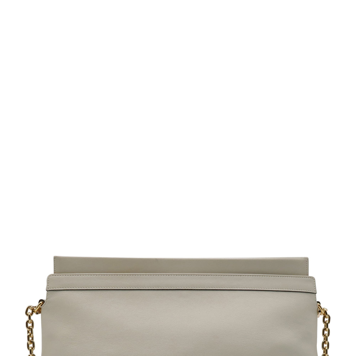 Interlocking GG Chain Shoulder Bag Cream