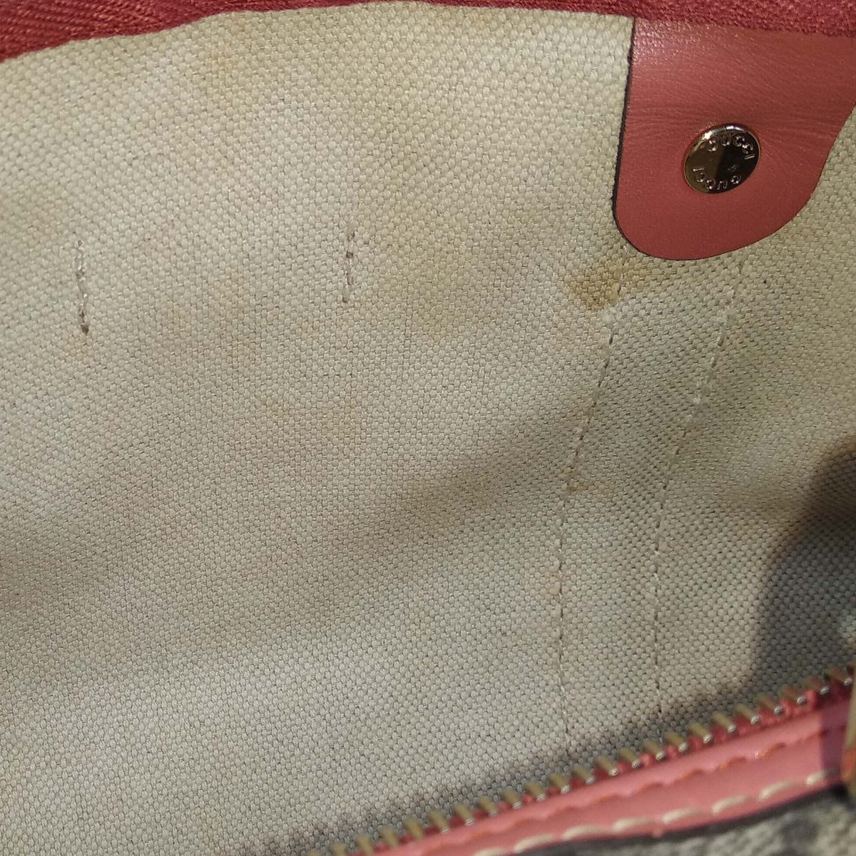 Joy GG Supreme Boston Bag Pink