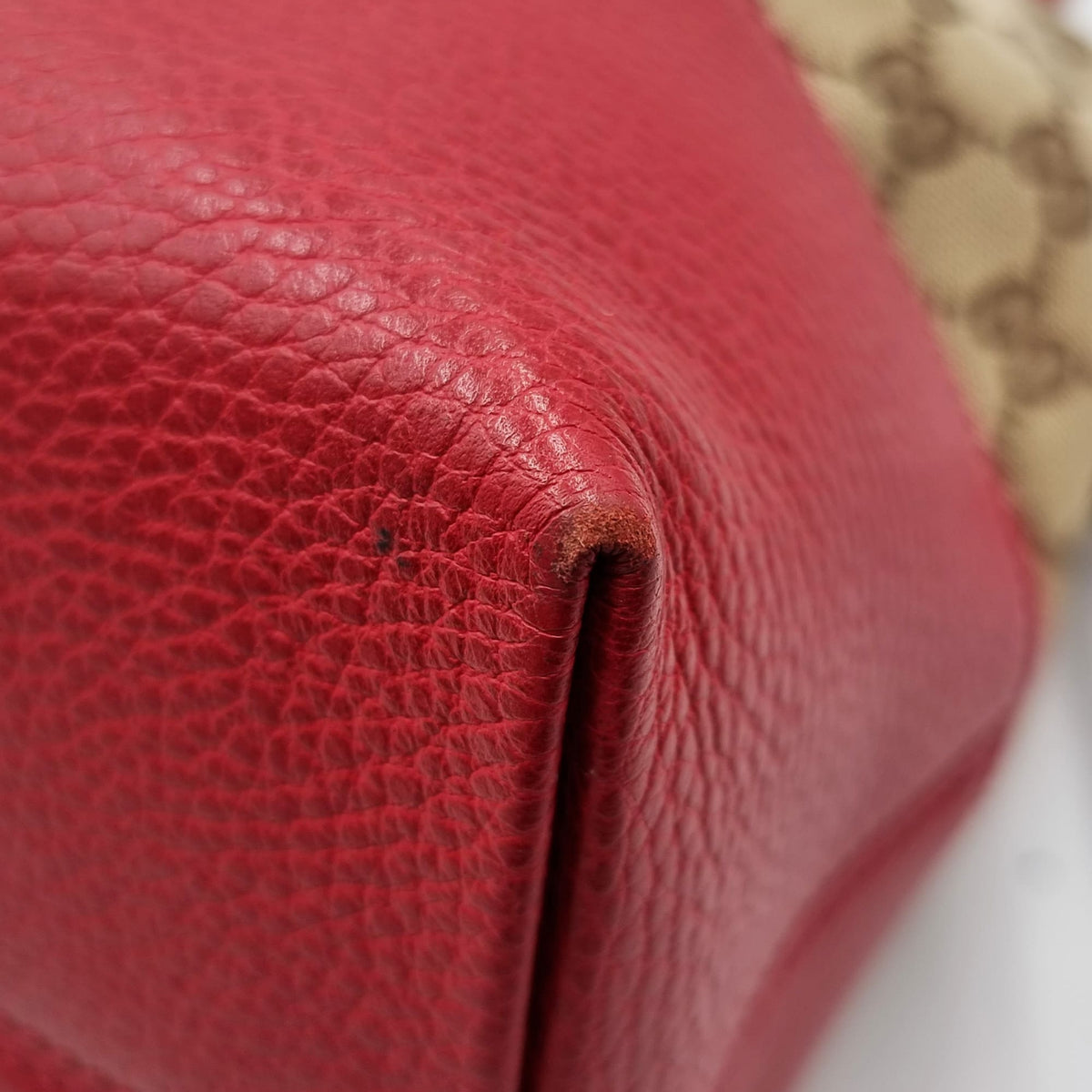 Medium Bree Shoulder Bag Red Brown