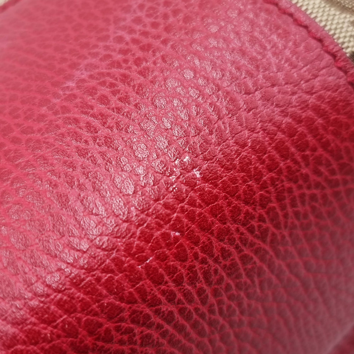 Medium Bree Shoulder Bag Red Brown