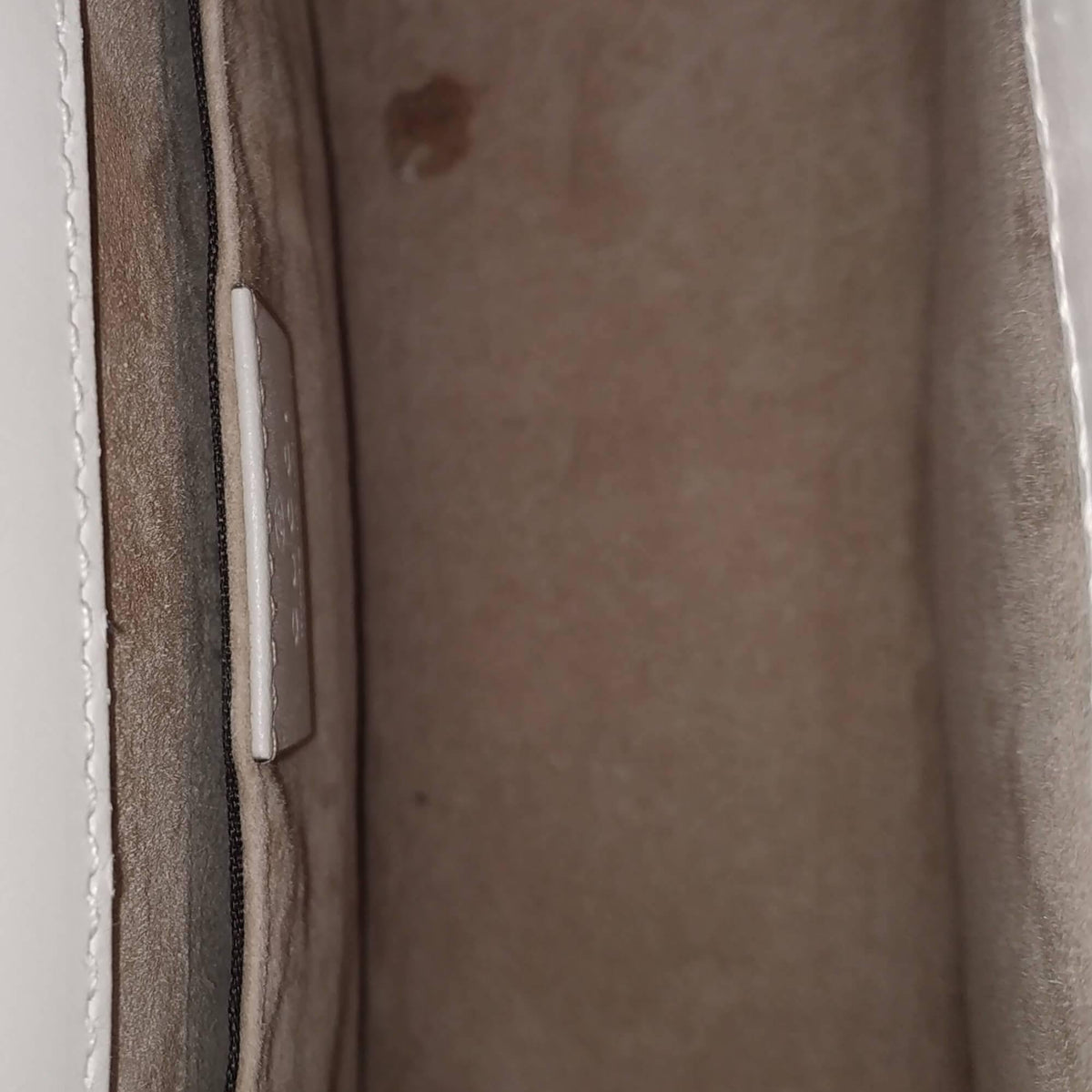 Mini Sylvie Chain Bag White
