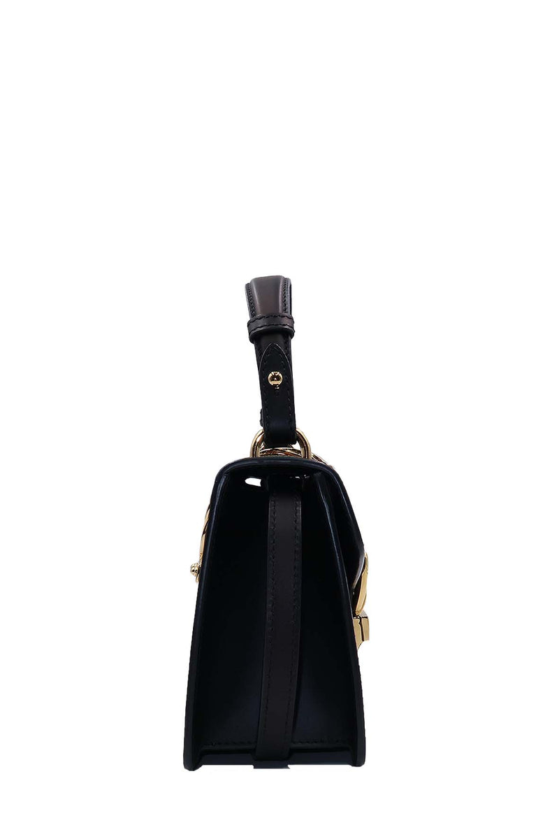 Mini Sylvie Top Handle Bag Black