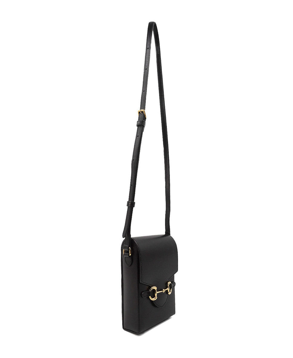 Mini Horsebit 1955 Crossbody Bag Black