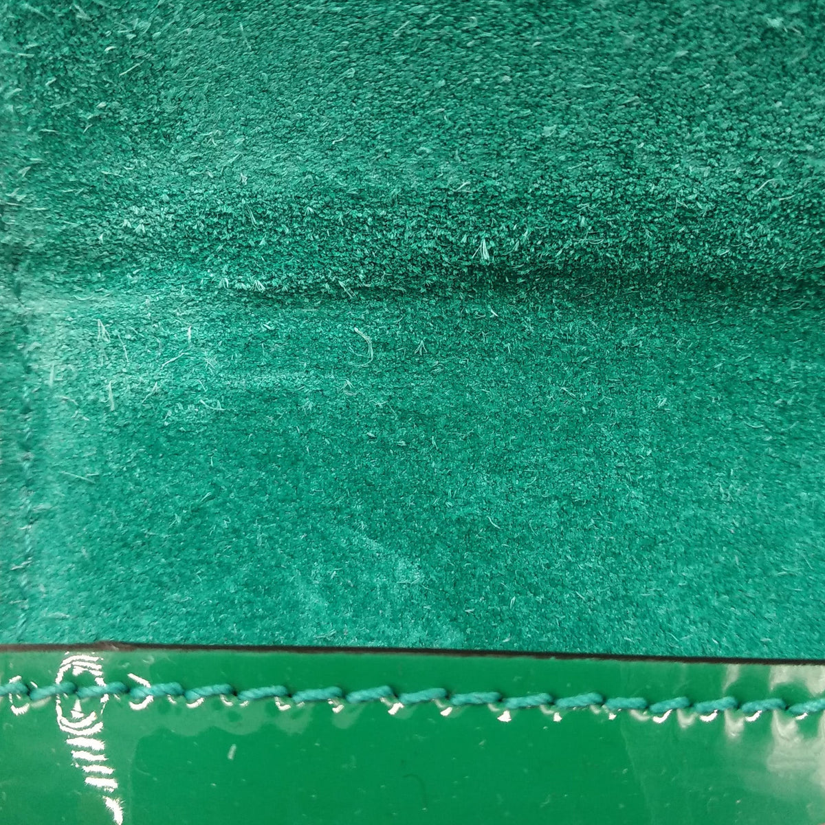 Patent Bright Bit Clutch Green