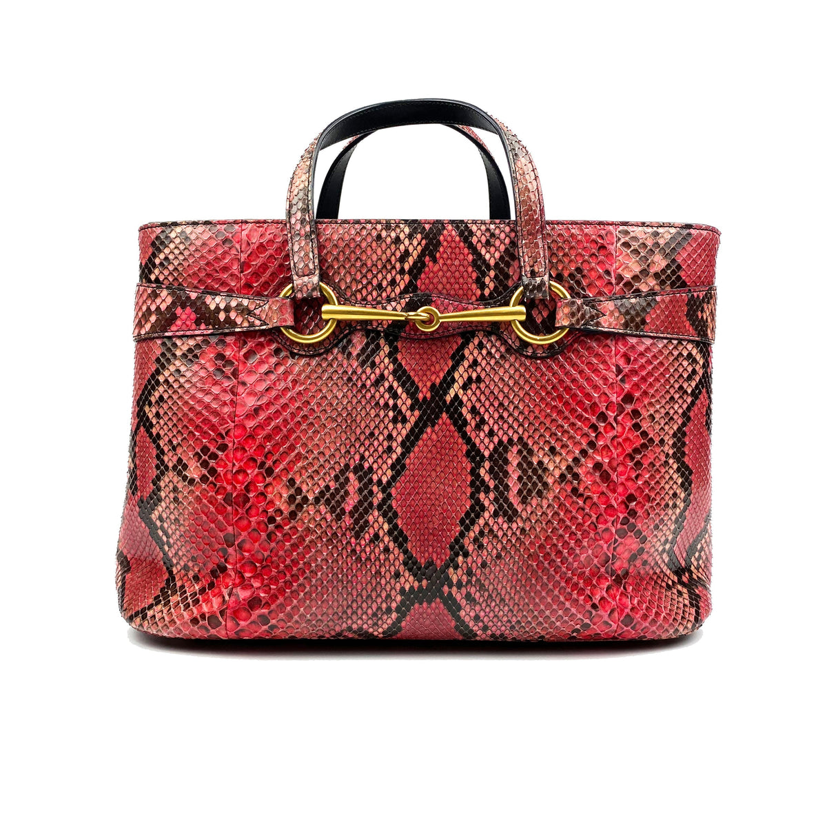 Gucci Begonia Pink Python Bag