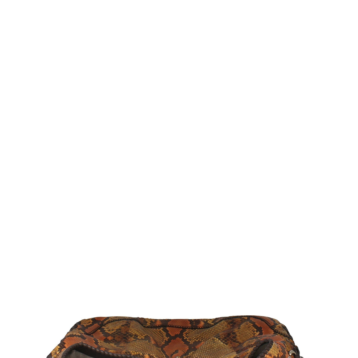 Python Large Jackie Hobo Orange