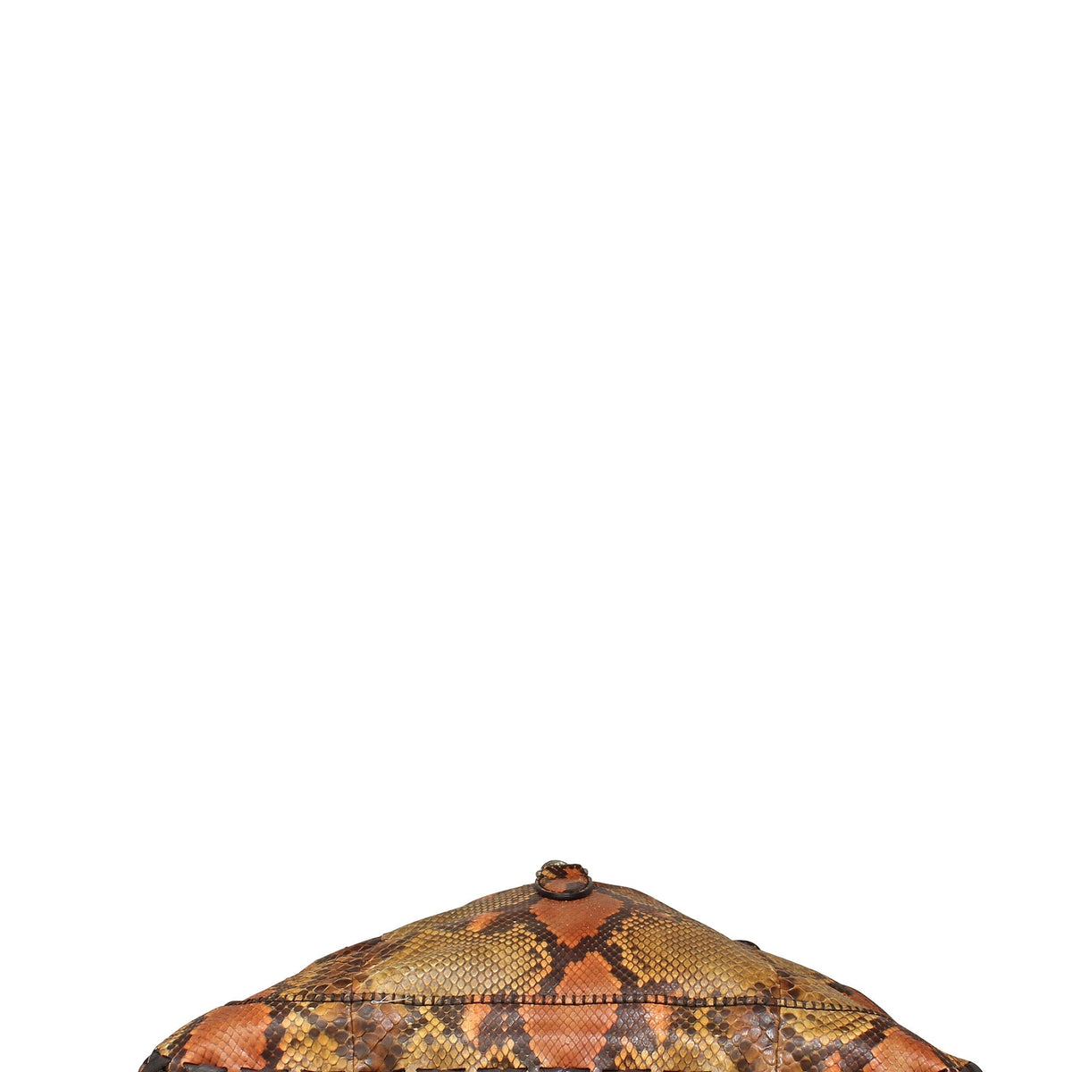 Python Large Jackie Hobo Orange