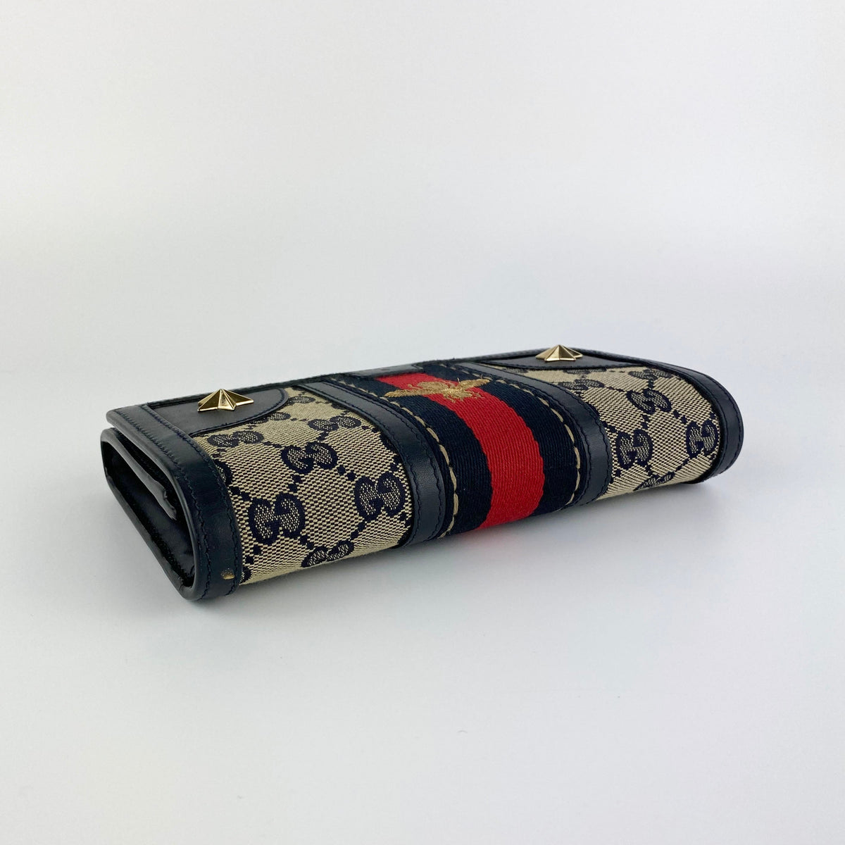 Gucci Monogram Rania Bee Wallet