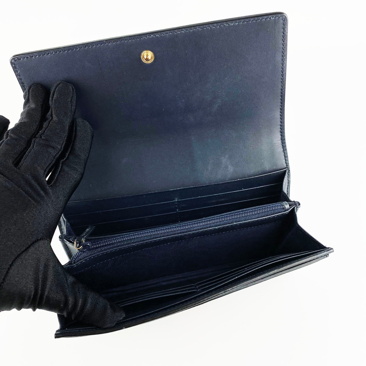 Gucci Monogram Rania Bee Wallet