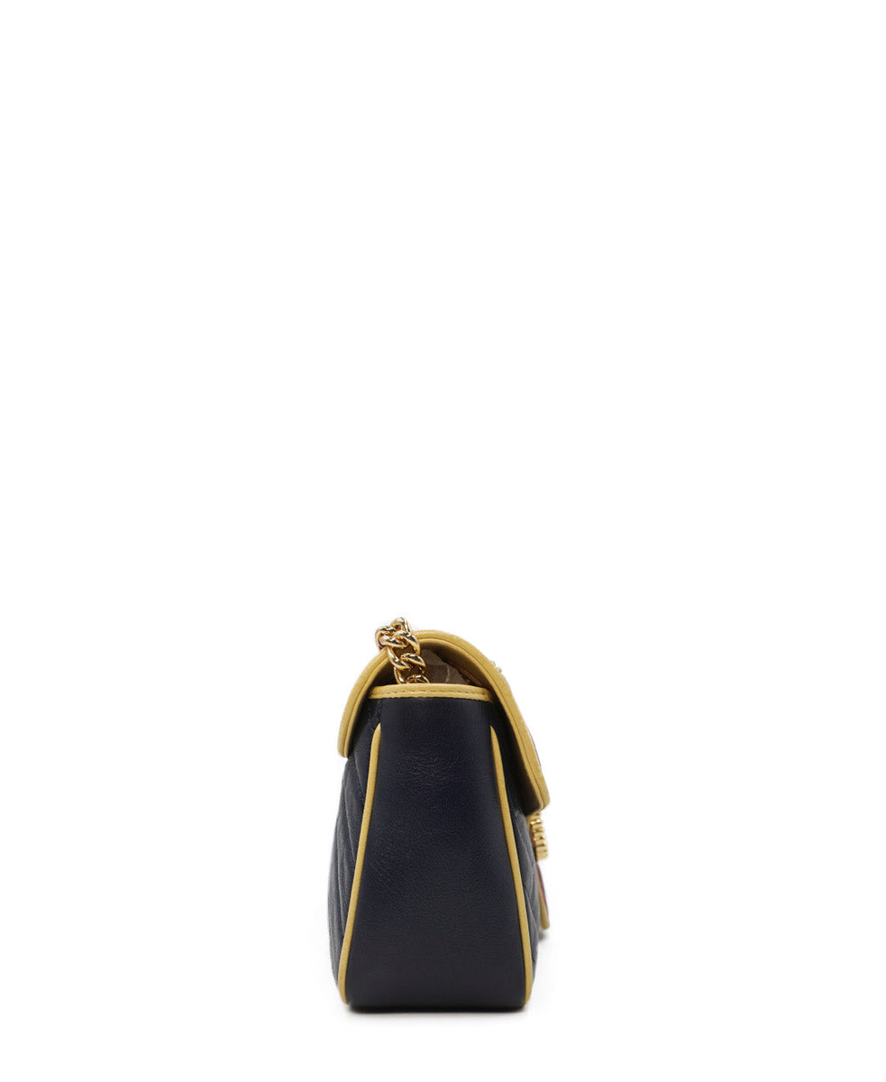 Small GG Marmont Matelassé Torchon Shoulder Bag Multicolor