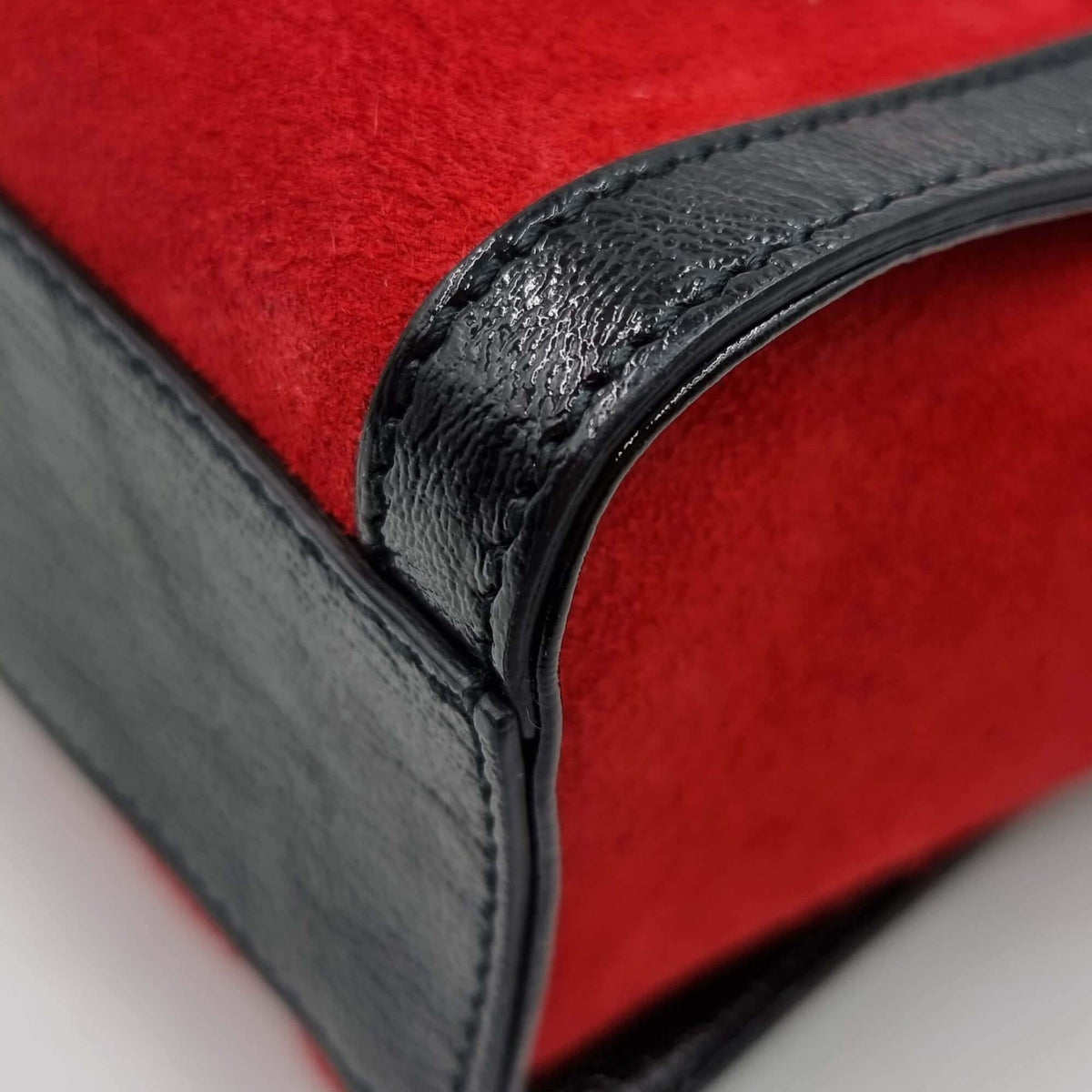 Small Ophidia GG Tote Red Black