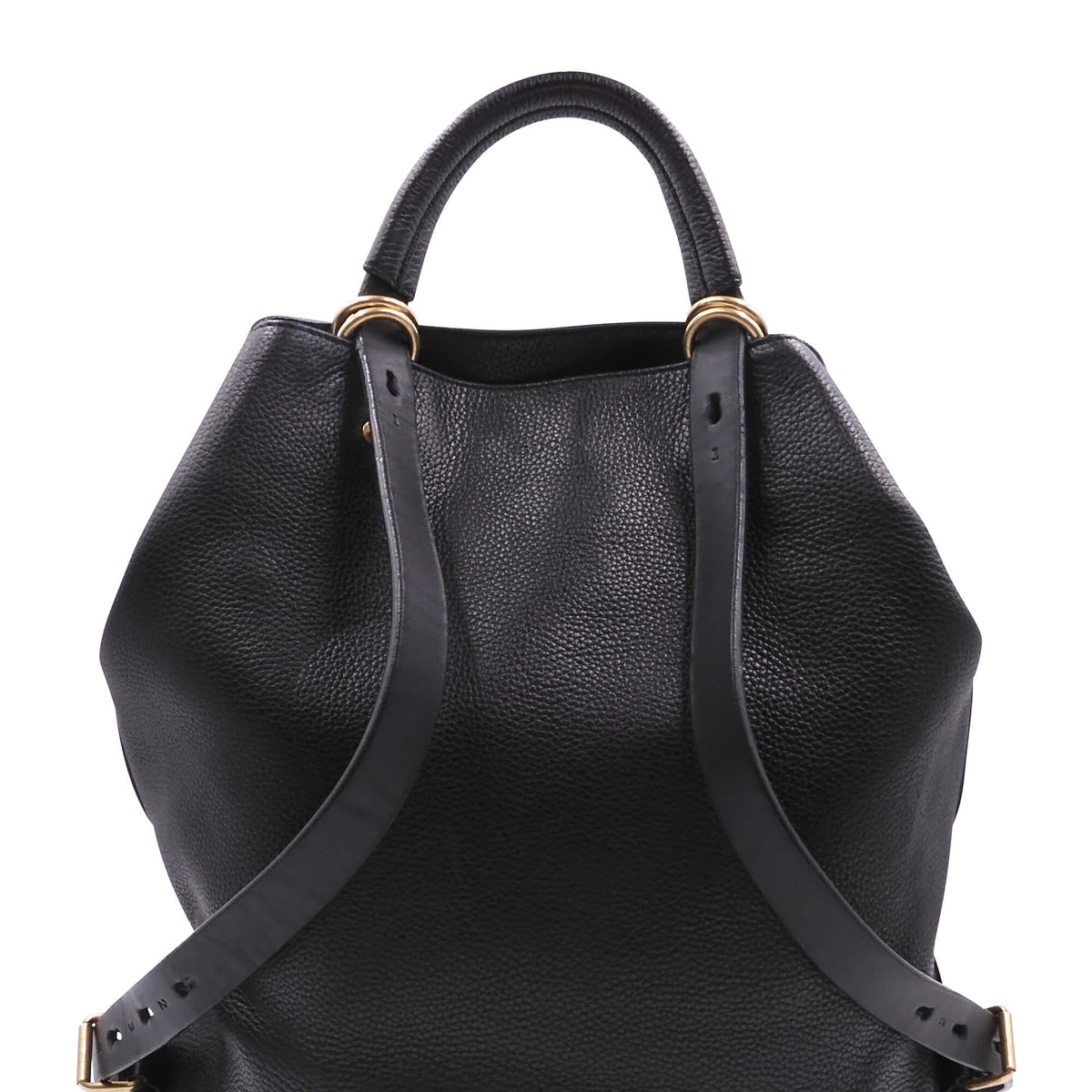 Snake Print Tote Black