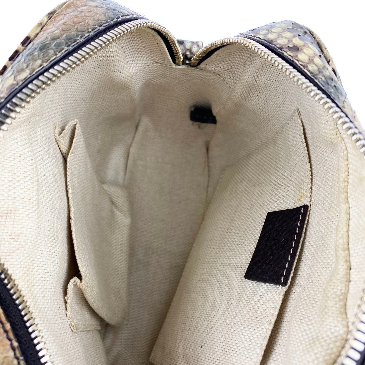 Gucci Snakeskin Small Soho Disco Bag