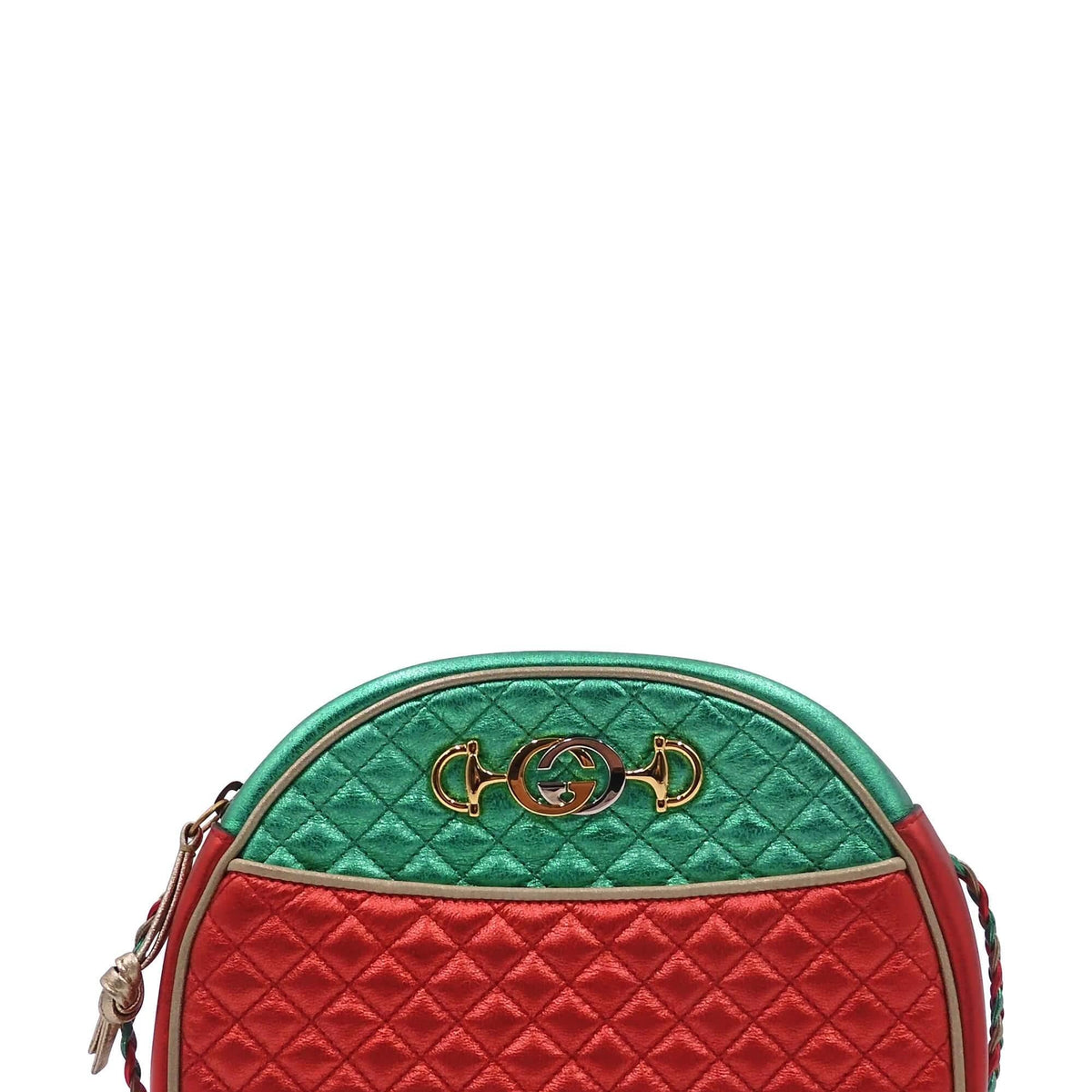 Trapuntata Mini Bag Red Green
