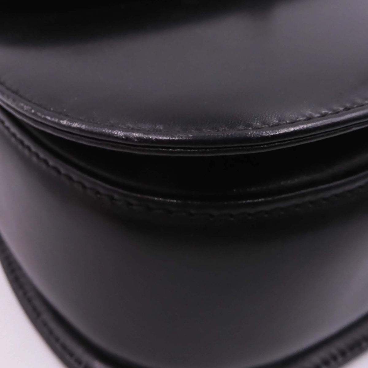 Vintage Bamboo Top Handle Bag Black