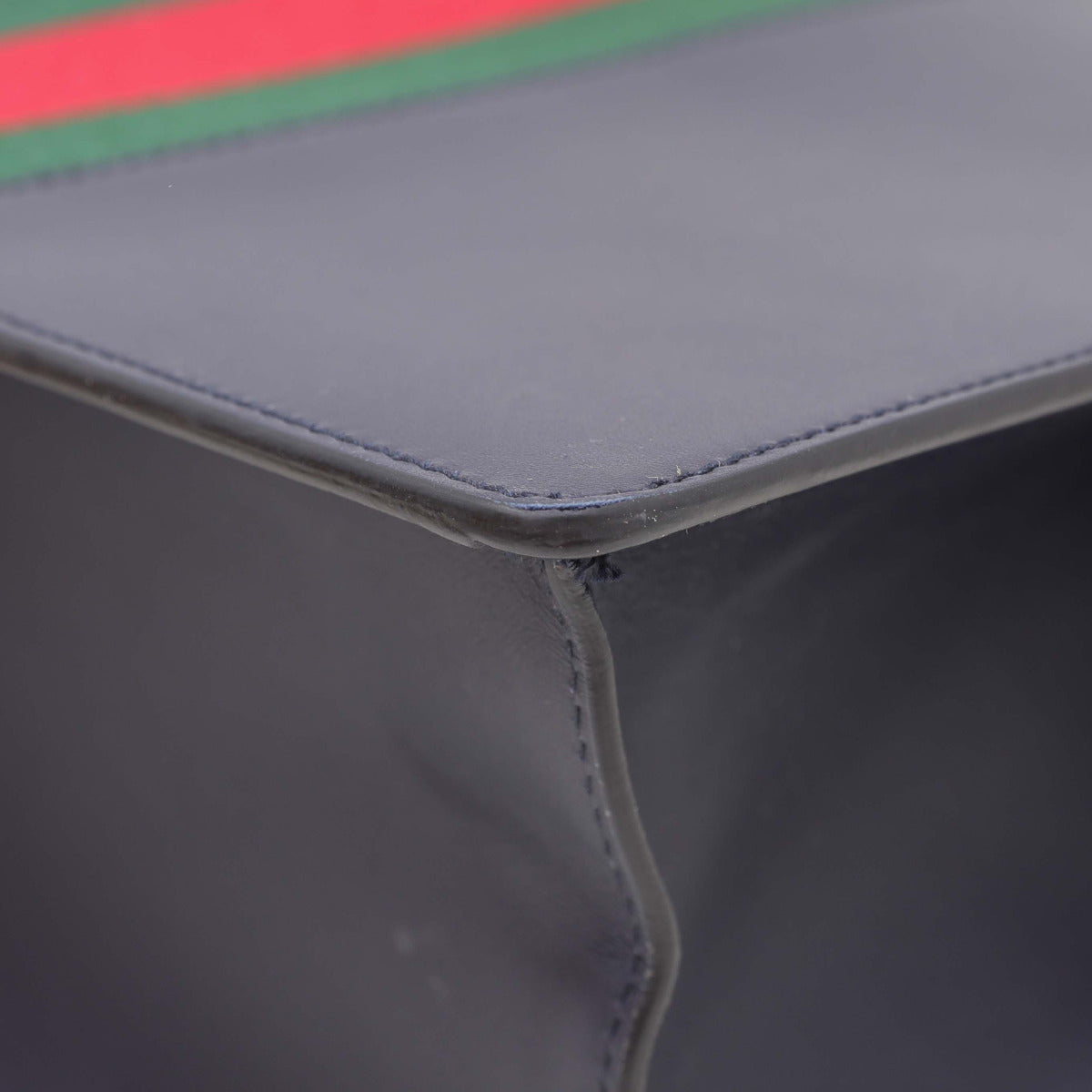 Gucci Navy Blue Sylvie Medium Bag