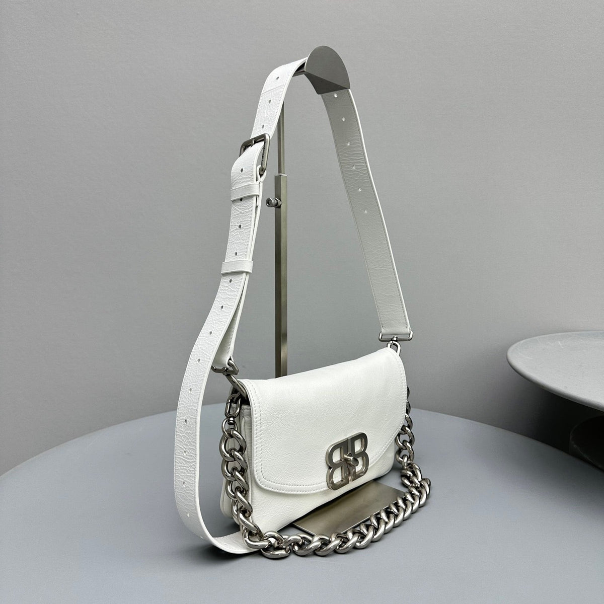 BAL BB SMALL SOFT FLAP BAG
