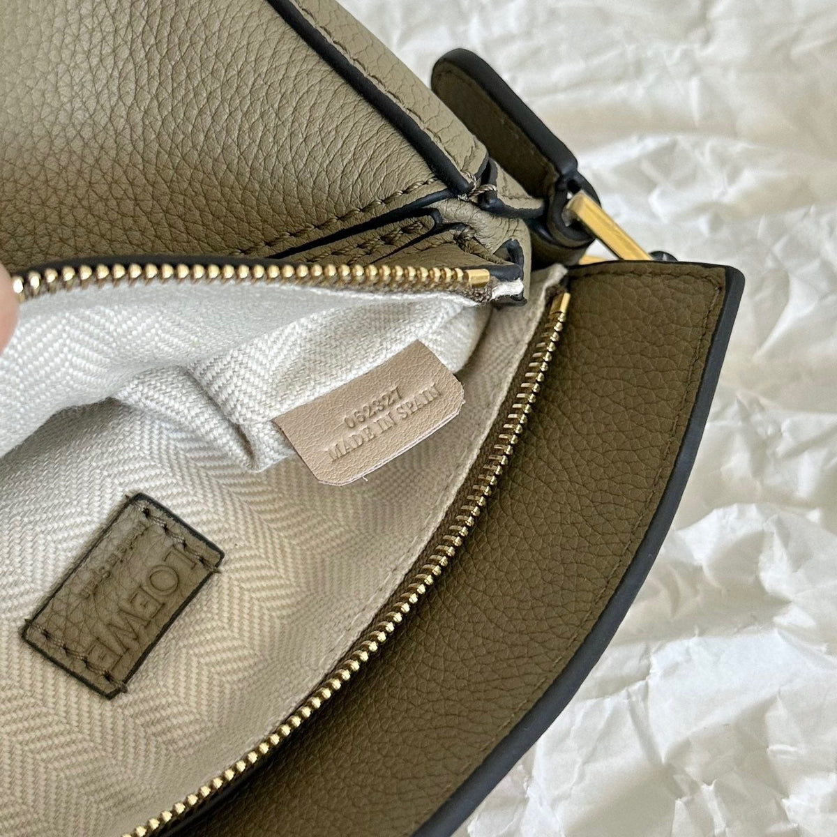 LOEW MINI PUZZLE EDGE BAG