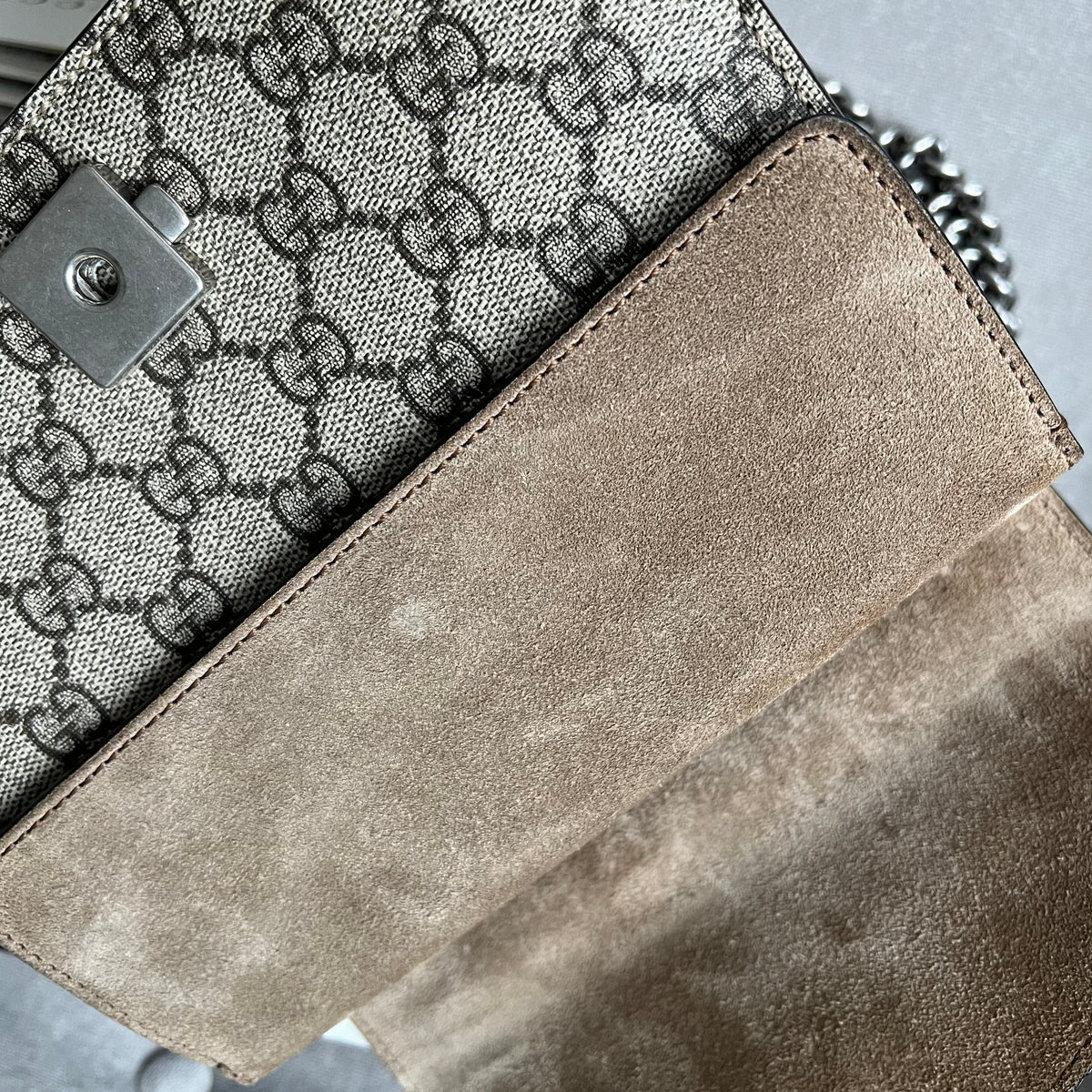 Gucci Dionysus GG Supreme Mini Shoulder Bag (RRP £1,750)