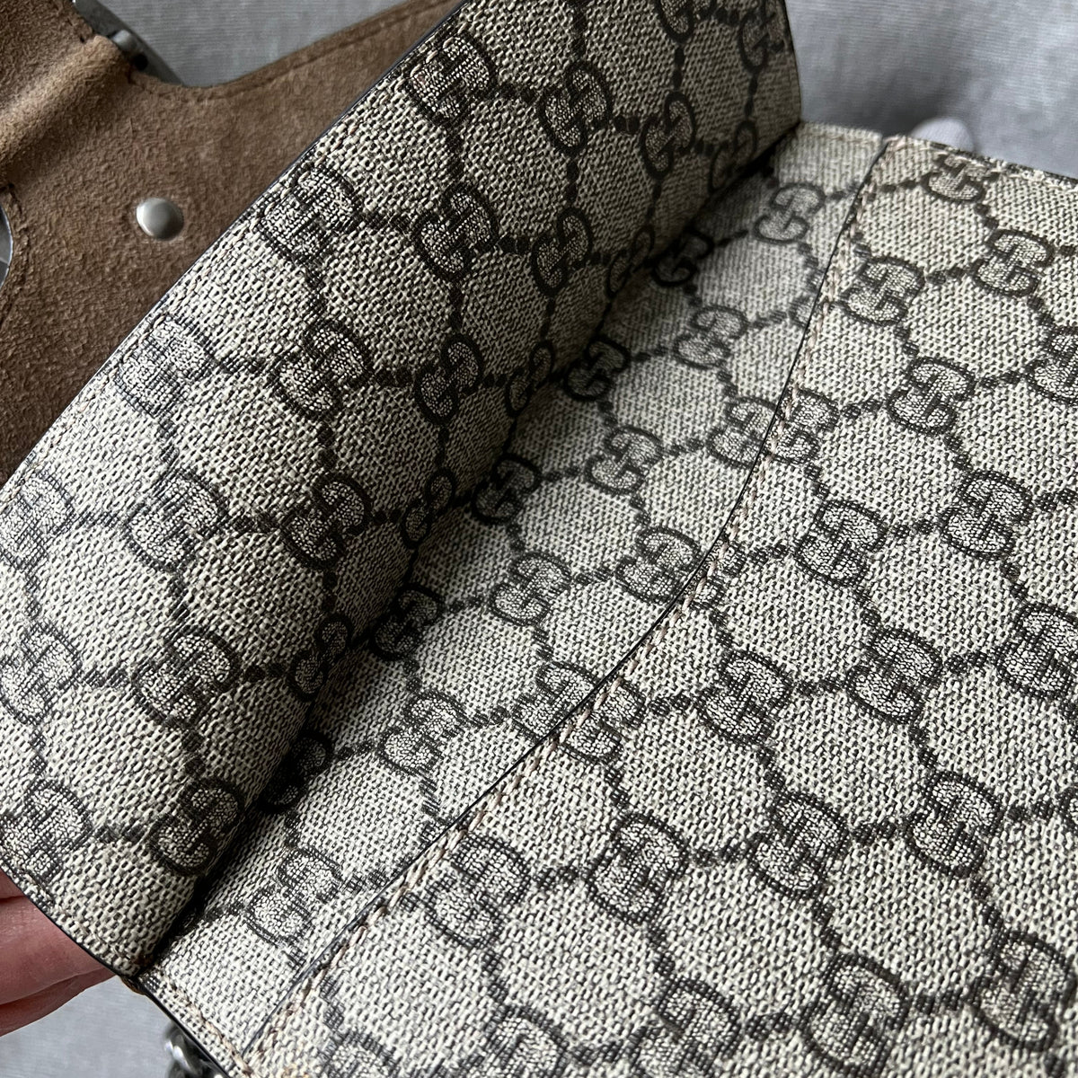 Gucci Dionysus GG Supreme Mini Shoulder Bag (RRP £1,750)