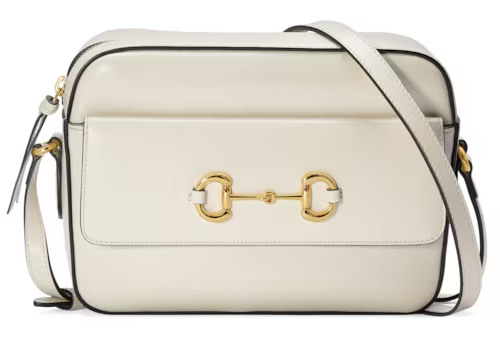 Gucci Horsebit shoulder cross-body bag- White