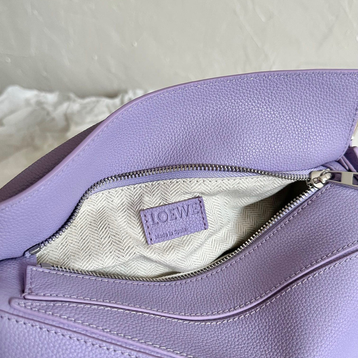 LOEW SMALL PUZZLE EDGE BAG