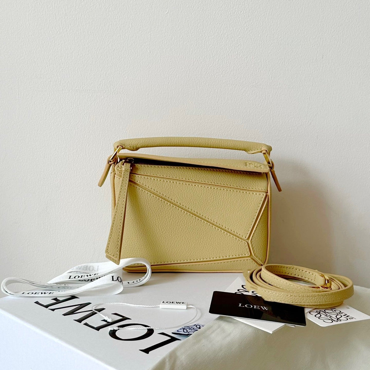 LOEW MINI PUZZLE EDGE BAG