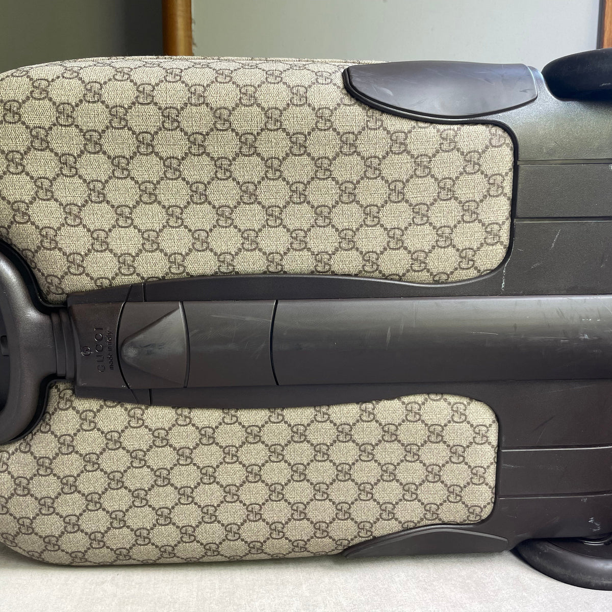 Gucci Supreme Canvas Monogram GG Cabin Suitcase
