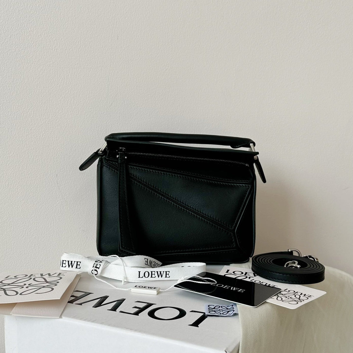 LOEW MINI PUZZLE EDGE BAG