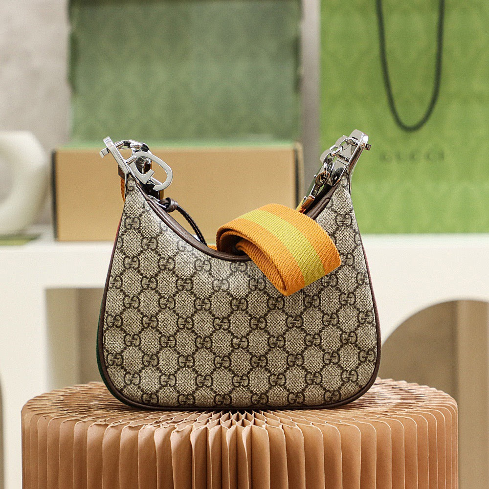 GG ATTACHÉ LARGE SHOULDER BAG