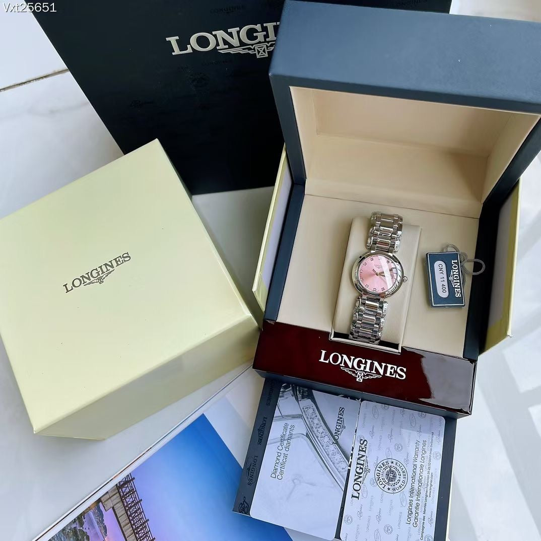 Longines Heart Moon Moon Phase Quartz Watch for Women