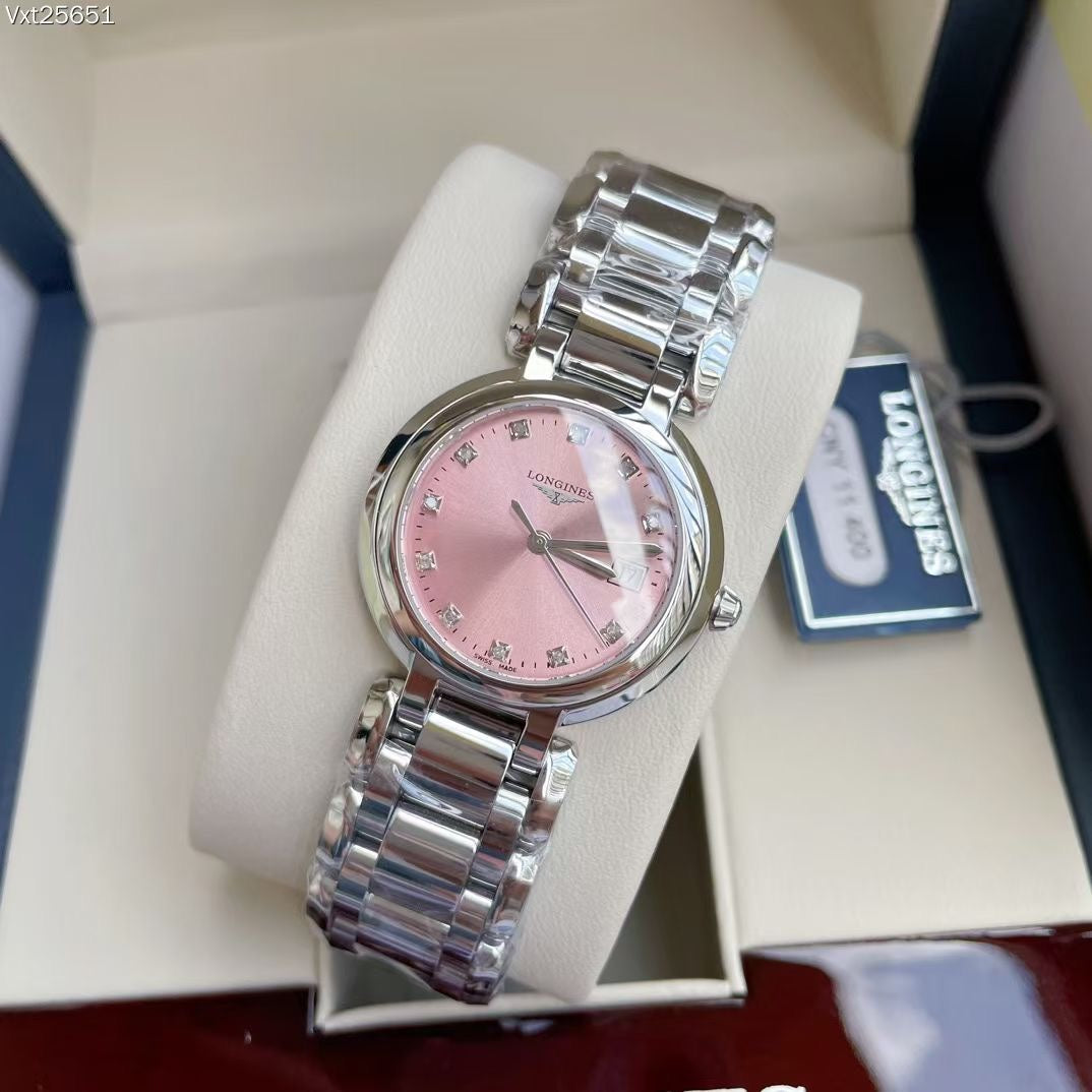 Longines Heart Moon Moon Phase Quartz Watch for Women