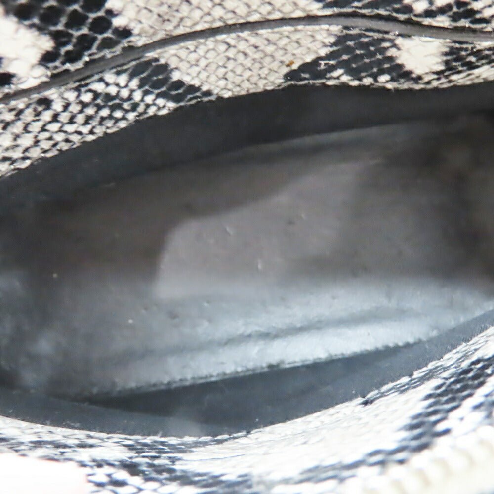 balenciaga Ville Top Handle XXS Python Embossed