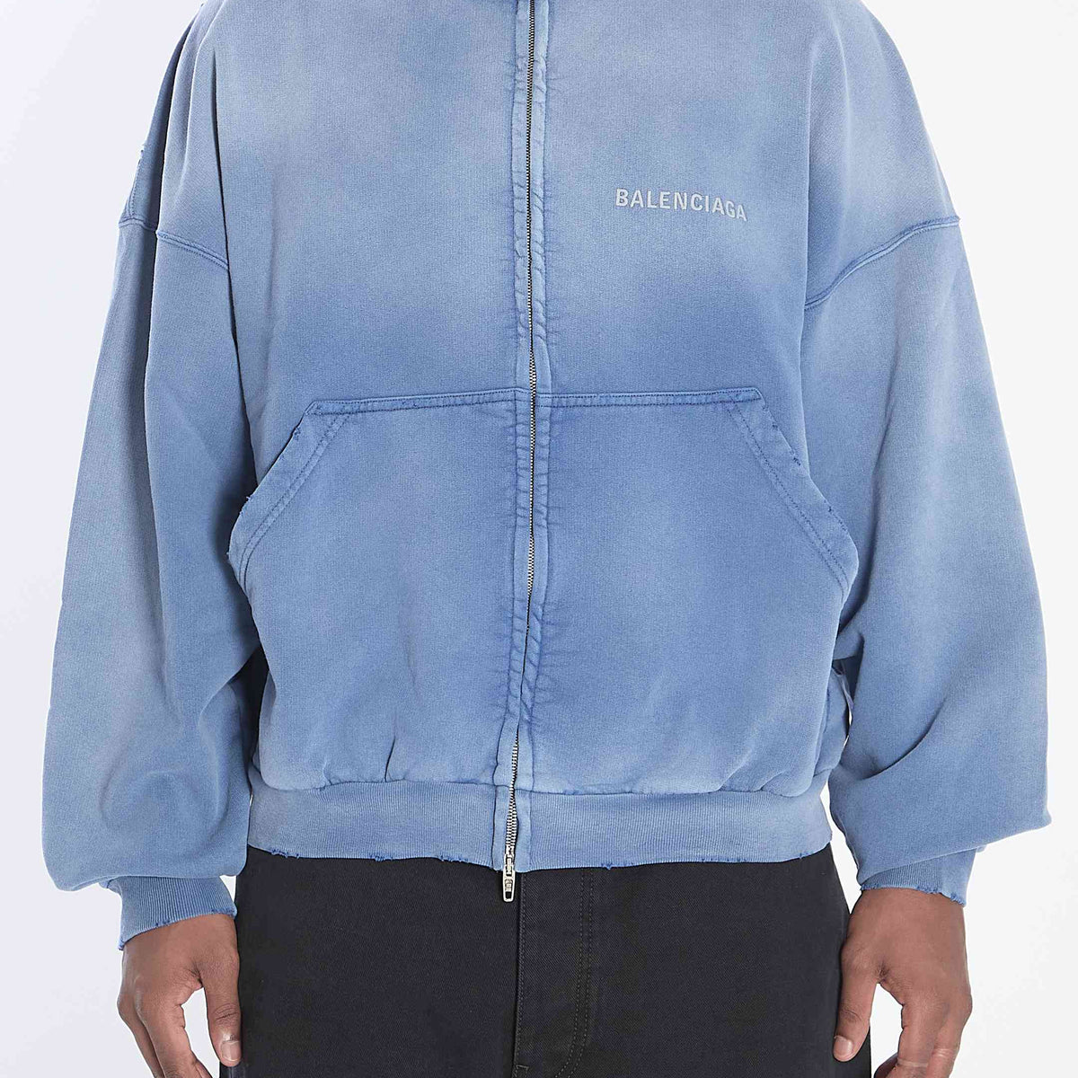 Balenciaga Men Zip Up Jacket