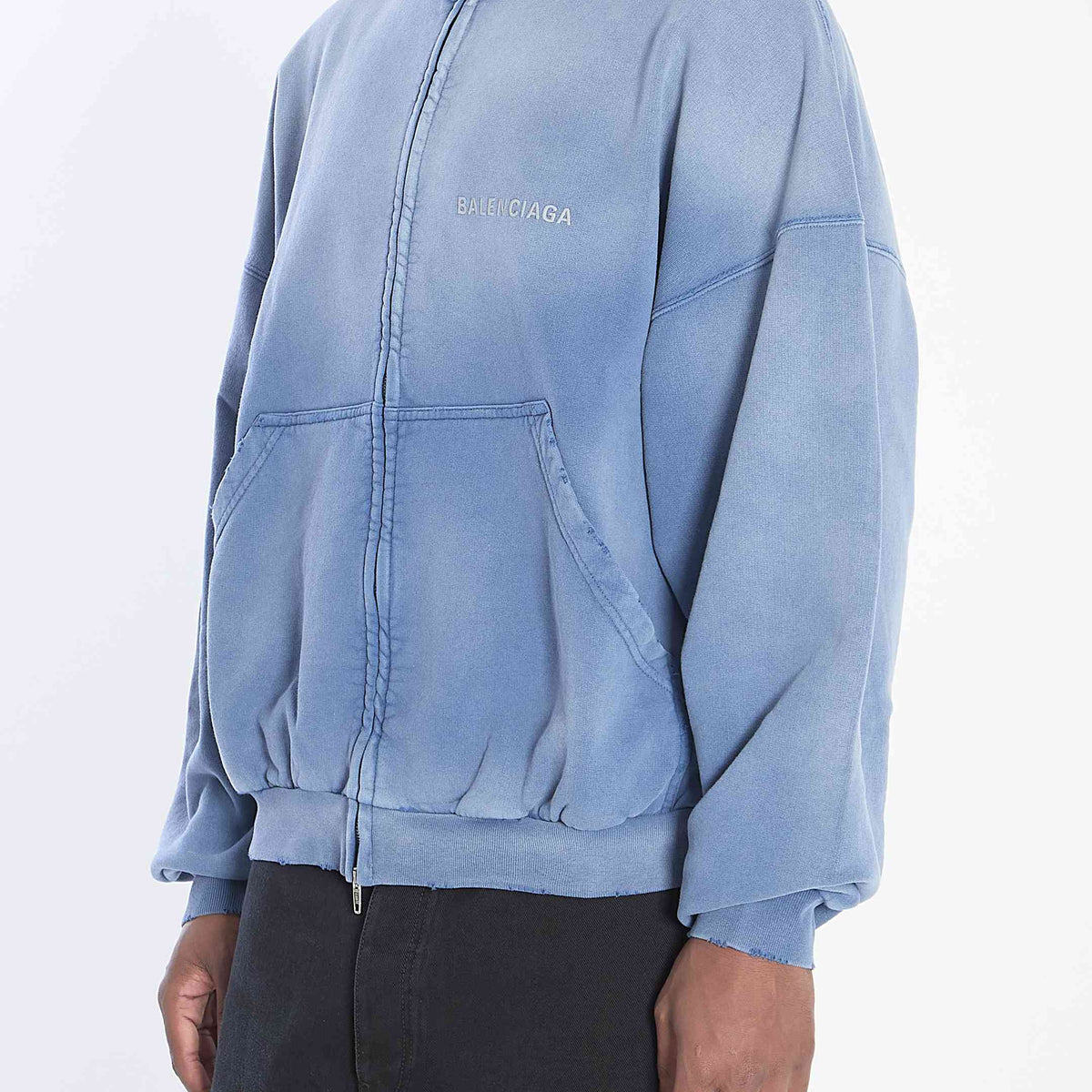 Balenciaga Men Zip Up Jacket