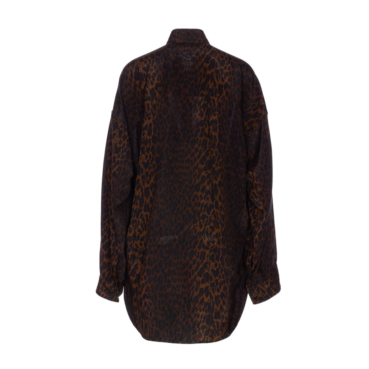 Balenciaga Women Leopard Print Shirt