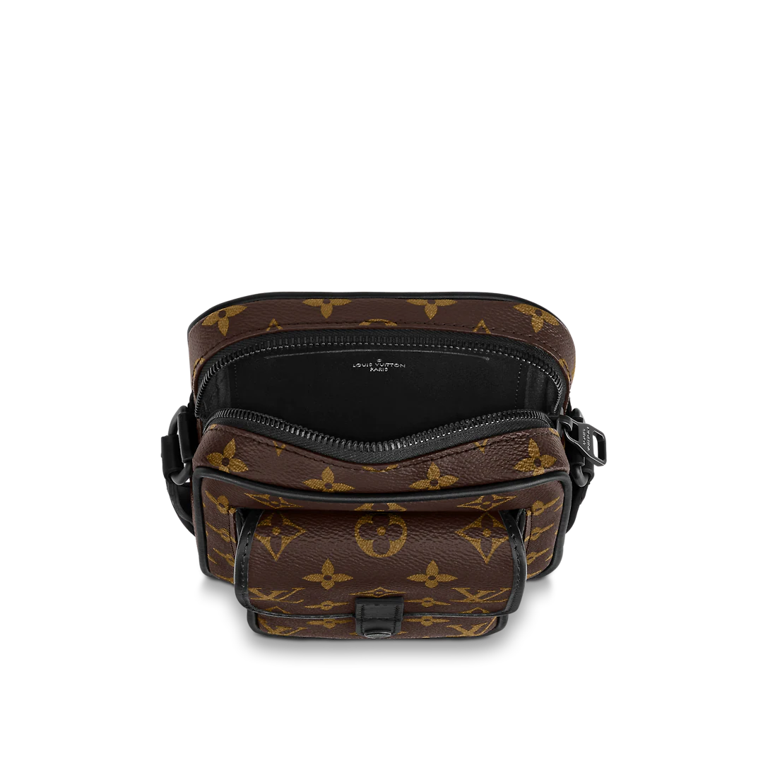 Louis Vuitton Christopher Wearable Wallet Monogram Macassar Canvas