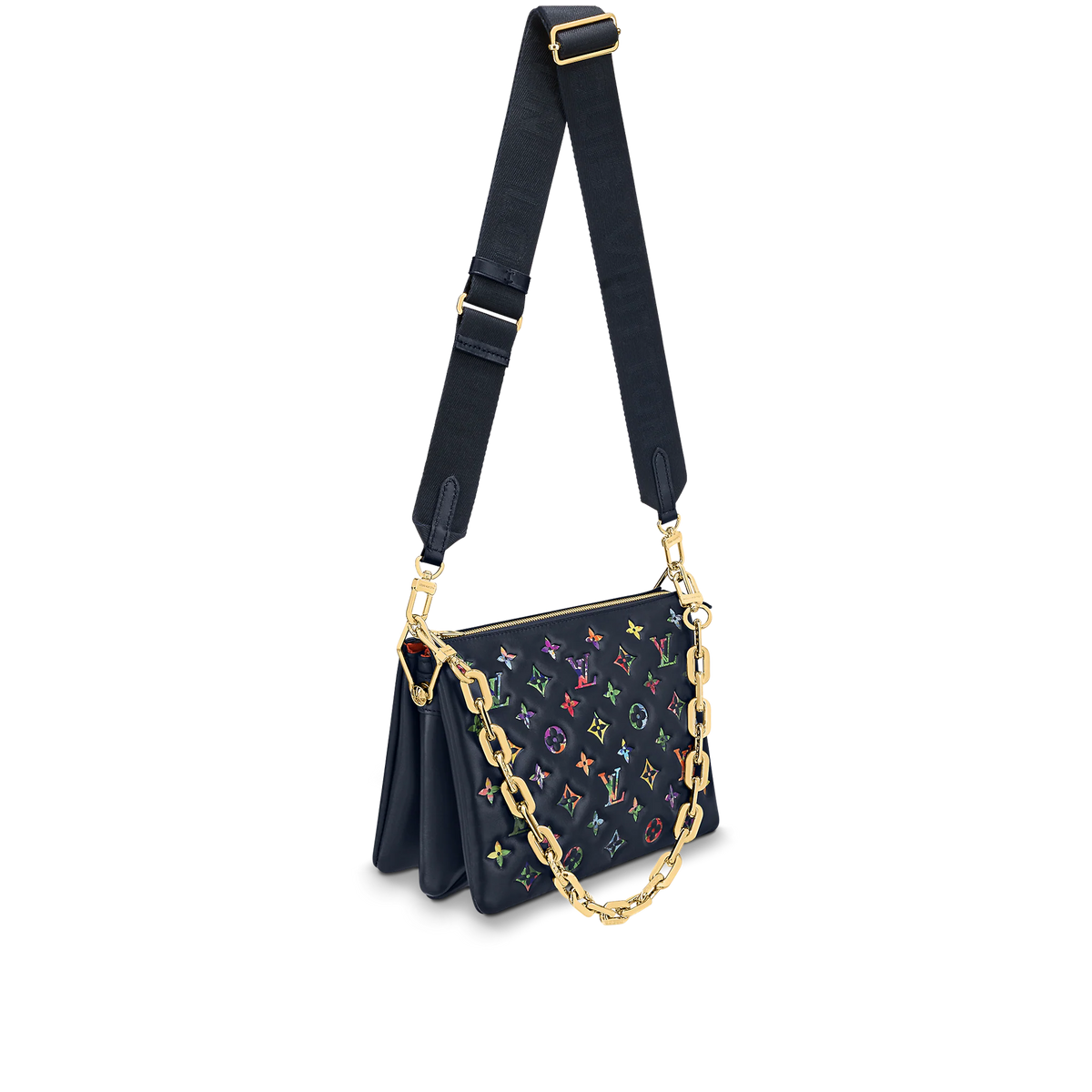 Coussin PM Bag Luxury -Navy- Leather Bag For Women