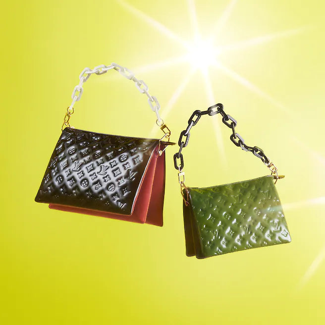 Louis Vuitton Coussin PM Green  Black